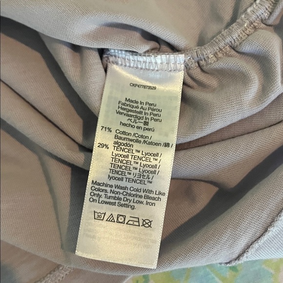 Madewell | 2023 Side-Cinch Muscle Tee Light Lavender Size Small Item NJ787 - Picture 10 of 10